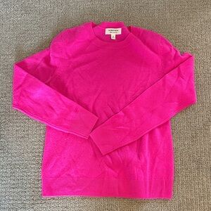 Nordstrom Women’s Crewneck Sweater in Vibrant Pink